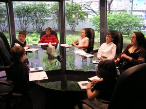 Getting Down to Business at Kids Day